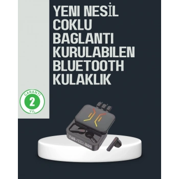 Kablosuz Bluetooth 5.0 Kulaklık – 300mAh Şarj Kutusu
