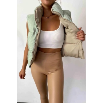 Kadın Yüksek Bel Içi şardonlu Fırsat ürün Toparlayıcı Tayt