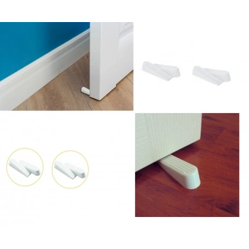 Kapı Stoperi - Kapı Altı Stoperi - Beyaz 4 Adet