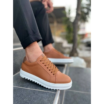 KB-DX2 Kuback Taba Deri Günlük Erkek Ayakkabı