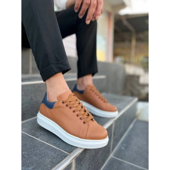 KB-DX3 Kuback Taba Deri Günlük Erkek Ayakkabı