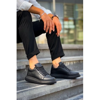 KB-DX46 Kuback Kömür Deri  Günlük Erkek Ayakkabı