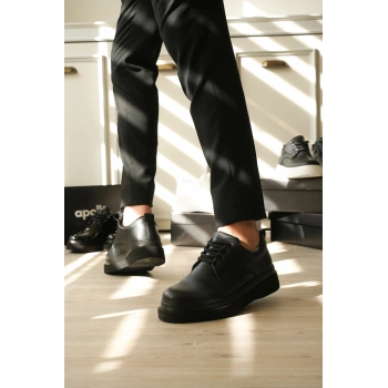 KB-X16 Kuback Kömür Cilt Günlük Erkek Ayakkabı