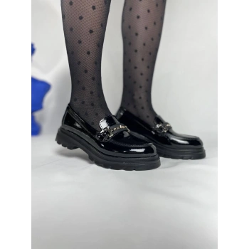 KB-ZN103 Kuback Kömür Rugan Günlük Kadın Babet