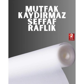 Kesilebilir şeffaf raflık çekmece kaplaması mutfak için