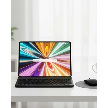 Klavyeli Tablet PC Kalem Kılıf ve Ekran Koruyucu Hediyeli Android Set