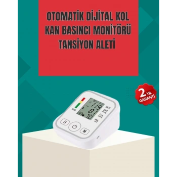 Kol Tipi LCD Ekranlı Elektronik Tansiyon Monitörü