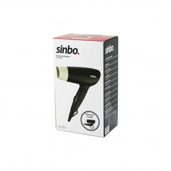 KREM SAÇ KURUTMA MAKİNESİ KATLANABİLİR 2 KADEME HIZ AYARI SHD-7053