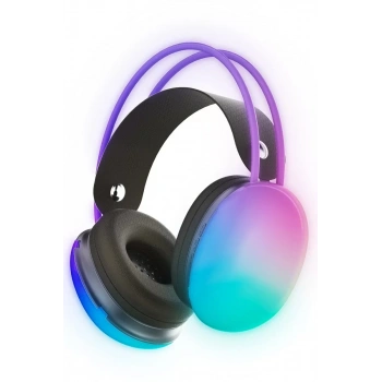 KRH1 RGB Kafaüstü Kablosuz Kulaklık - Gri