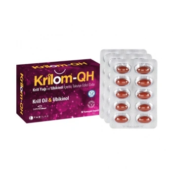 Krilom-QH Krill Oil & Ubikinol 30 Yumuşak Kapsül