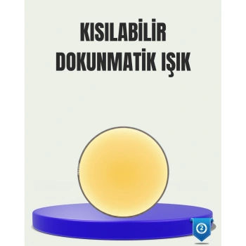 LED Hareket Sensörlü Gece Lambası Kablosuz Duvar Tipi