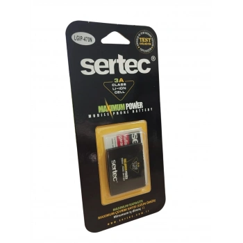 SERTEC - LG GD580 / LGIP-470N Uyumlu Batarya