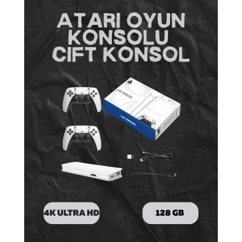 M15 Retro Konsol – 20.000 Oyunlu, Çift Gamepadli, 4K HDMI
