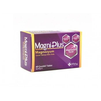 Magni Plus Magnezyum 60 Tablet