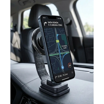 Manyetik Araç Telefon Standı Katlanabilir Telefon Tutucu