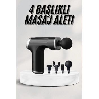 Masaj Tabancası 24v Type-c Hızlı Şarj Girişli Masaj Aleti Uzun Ömürlü