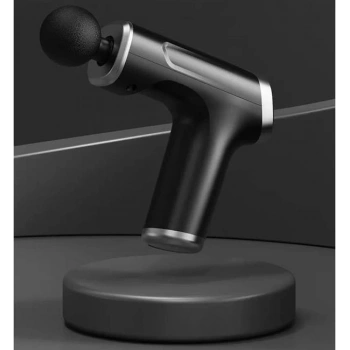 Masaj Tabancası 4 Başlıklı Kas ve Vücut Ağrıları İçin Şarjlı Darbeli