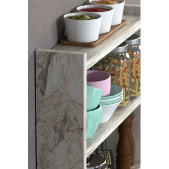 Mutfak Rafı Tezgah Üstü Organizer Efes