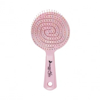 Nascita 3D Flexi Kontrol Açma Tarama Saç Fırçası Pembe