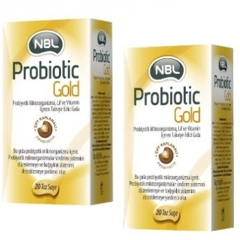 NBL Probiotic Gold 20 Stick Saşe 2li