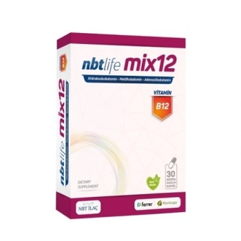 Nbt Life Mix12 B12 Ağızda Dağılan 30 Kapsül