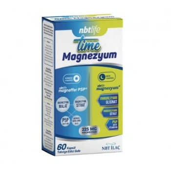 Nbt Life Time Magnezyum 60 Kapsül