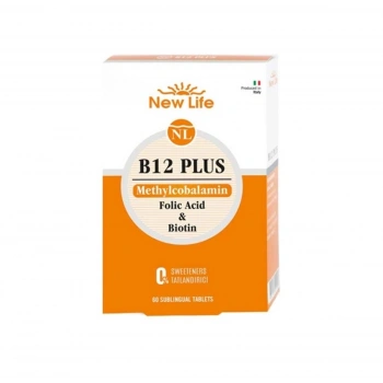 New Life B12 Plus Methylcobalamin 60 Tablet