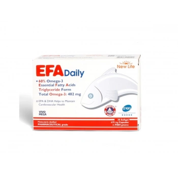 New Life EFA Daily Omega-3 30 Kapsül