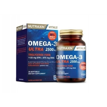 Nutraxin Omega 3 Ultra 2500 mg 30 Kapsül