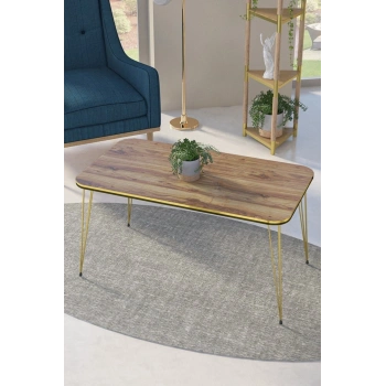 Orta Sehpa Çift Kr Gold Ceviz Tel