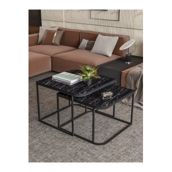 Orta Sehpa Damla İkili Lüx Bendir