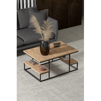 Orta Sehpa Delux Raflı Atlantik Çam