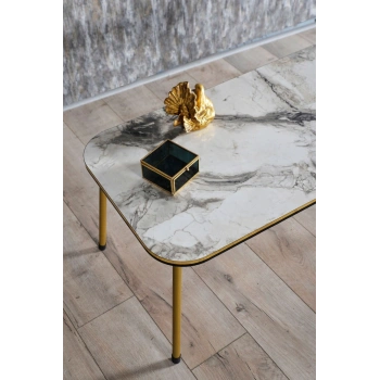 Orta Sehpa Efes Kr Metal Ayak Çift Gold