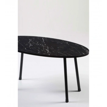 Orta Sehpa Metal Ayak Elips BENDİR