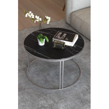 Orta Sehpa Tekli Special Lüx Gümüş Bendir