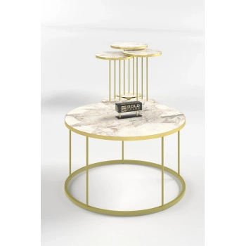 ORTA SEHPA VE ZİGON SEHPA TERRA SET GOLD EFES