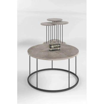 ORTA SEHPA VE ZİGON SEHPA TERRA SET GORDİON