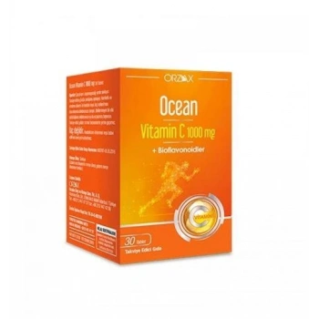 Orzax Ocean Vitamin C 1000 mg 30 Tablet