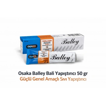 Osaka Balley Bali Yapıştırıcı 50 Gr Güçlü Genel Amaçlı Sıvı Yapıştırıcı 1 ADET