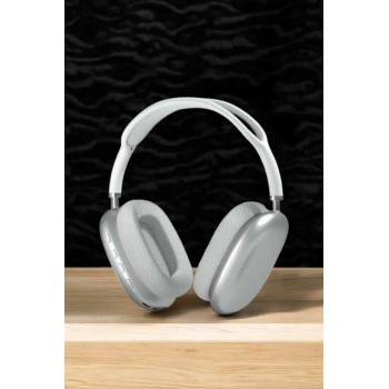 P9 Plus Kablosuz Kulak Üstü Bluetooth Kulaklık Beyaz Mikrofonlu Kulaküstü Kablosuz Kulaklık