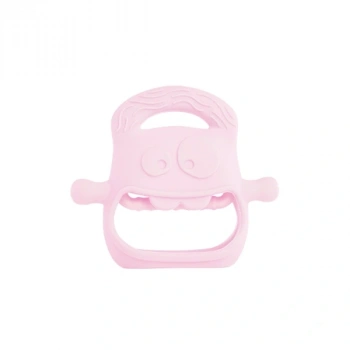 Pembe Bebek Silikon Diş Kaşıyıcı