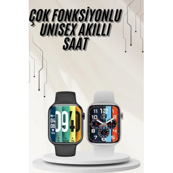 Plastik Kordonlu Kalp Atışı Uyku Takibi ve Çağrı Cevaplayabilen Akıllı Saat