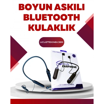Polygold PG-100 Bluetooth Kulaklık – Ergonomik Boyun Bantlı Tasarım, Net Ses ve Konfor