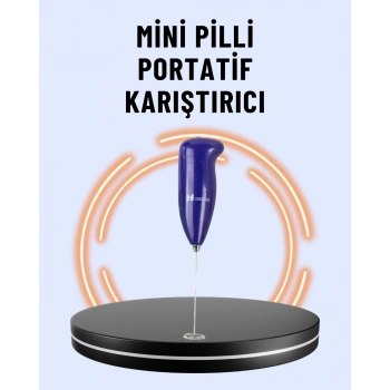 Portatif Kahve Köpürtücü – Latte, Cappuccino, Milkshake ve Puding Yapıcı