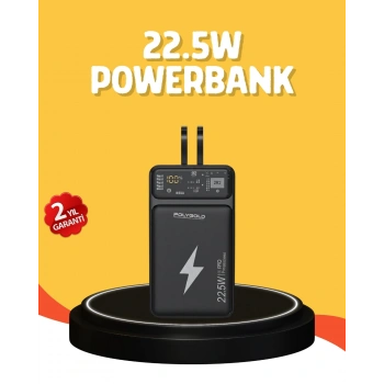 Powerbank 10000 mAh Dijital Göstergeli Taşınabilir