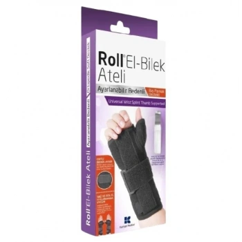 Roll Universal Başparmak Destekli El Bilek Ateli
