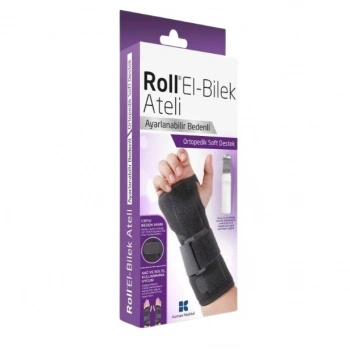 Roll Universal Başparmak Desteksiz El Bilek Ateli