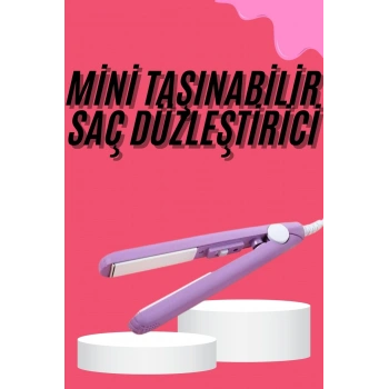 Saç Düzleştirici Pürüzsüz Parlaklık Seyahat Tipi Taşınabilir Seramik Kaplama