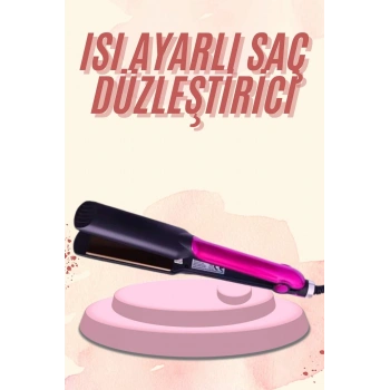 Saç Düzleştirici Seramik Kaplama Yüksek Isı Ayarlı Profesyonel 4 Kademeli 220 Decere
