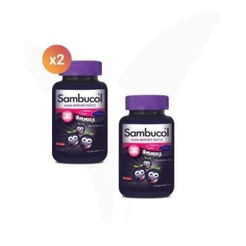 Sambucol Plus Kids Yummies 60 Tablet 2li